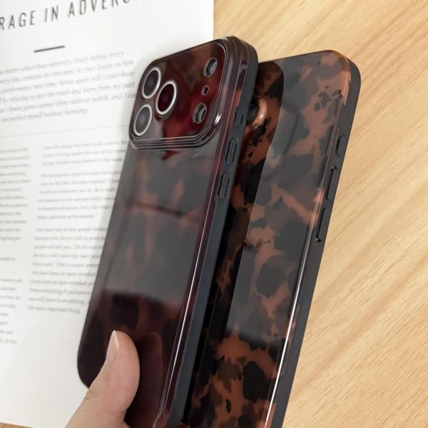 iPhone 17 Pro Case XQAGU Amber Tortoise Shell-6