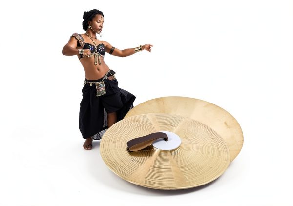 Walfront 14inch Drum Cymbals Alloy Hand Strap-2