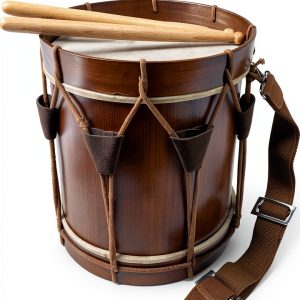 Wooden Marching Snare Drum Schooner Bay 6.5lb-0