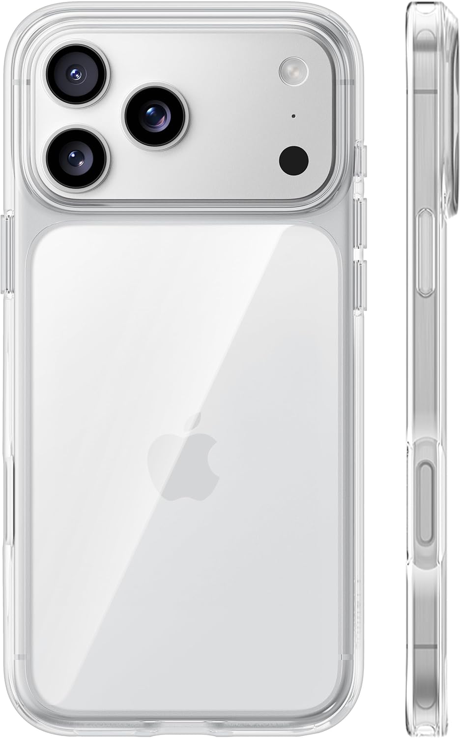 iPhone 17 Pro in Crystal Clear Case