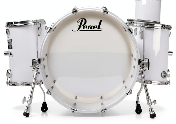 Pearl Acrylic Marching Bass Drum Ultra Clear-1