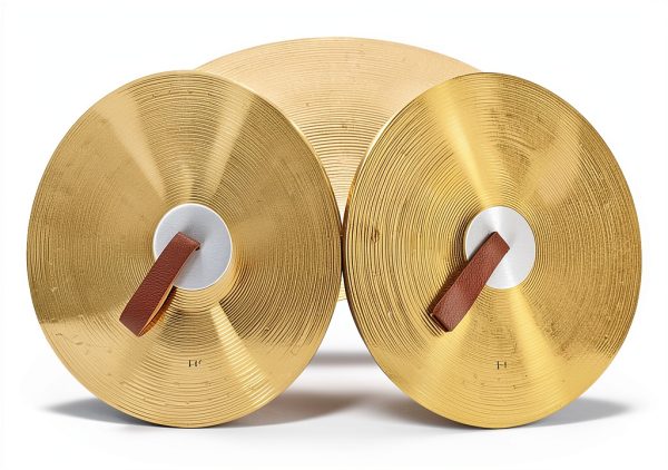 Walfront 14inch Drum Cymbals Alloy Hand Strap-1