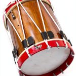 DEURA USA Hand Painted Wood Snare Drum-0