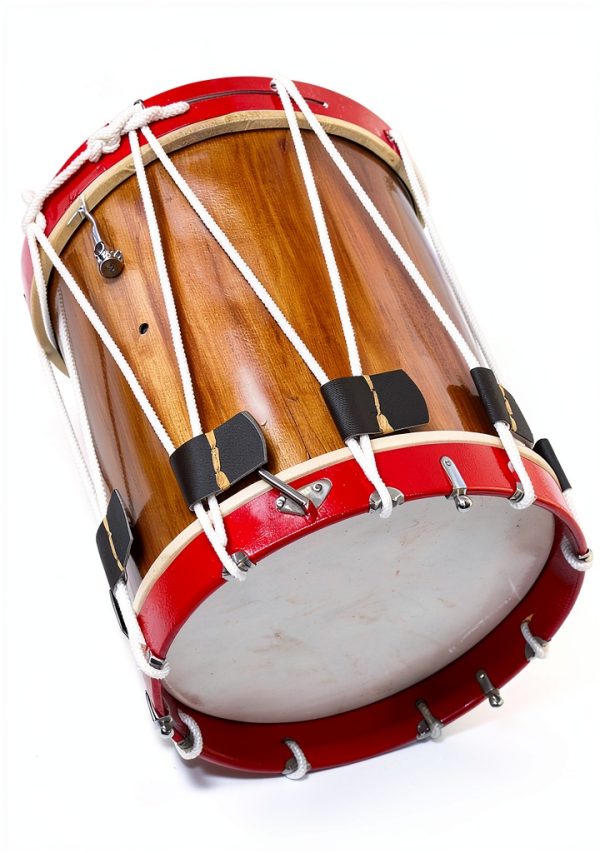 DEURA USA Hand Painted Wood Snare Drum-0