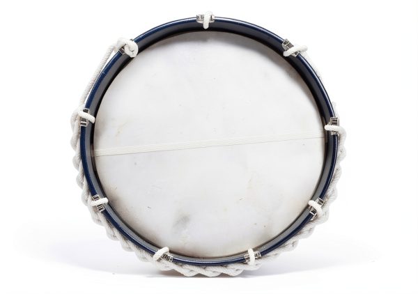DEURA USA Blue 14" x 17" Wood Marching Snare Drum-4