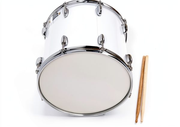 MOSLOM 14x10 Alloy Steel Snare Drum for School Bands-2