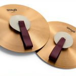 Marching Cymbals Stagg Bronze Metal for Marchers-0