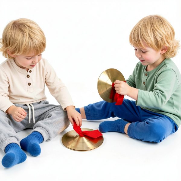 ToddMomy Kids Hand Cymbals Alloy Brass-8
