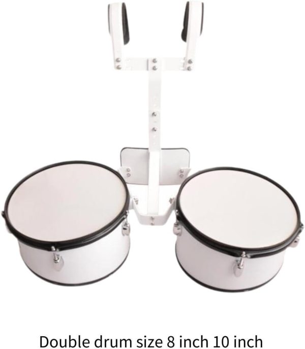 Double Drum Set with Stand for School Band-4