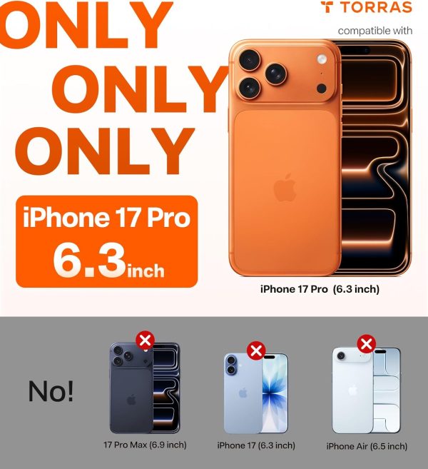iPhone 17 Pro Crystal Clear Case by TORRAS-3