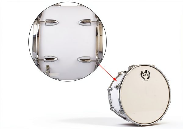 14 inch marching drum MOWEO impact-molded hoops-4