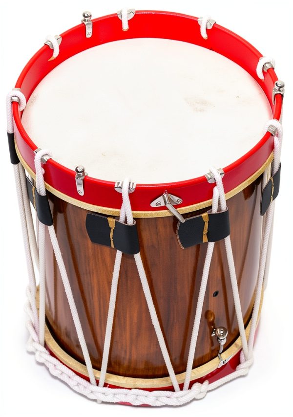 DEURA USA Hand Painted Wood Snare Drum-1