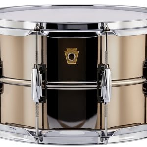 Ludwig 8x14 Brass Snare Drum for Marching-0