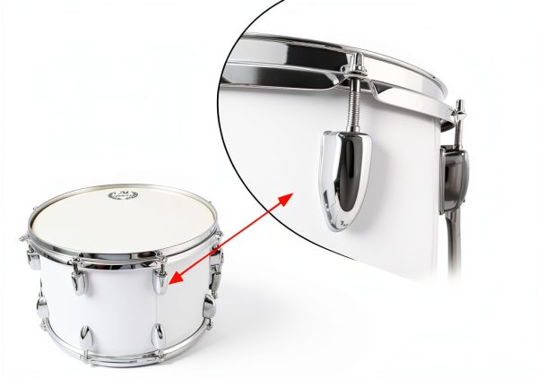 14 inch marching drum MOWEO impact-molded hoops-8