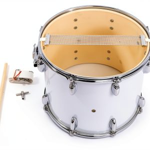 MOSLOM 14x10 Alloy Steel Snare Drum for School Bands-0