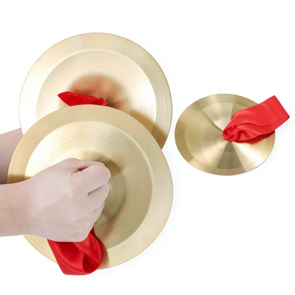ToddMomy Kids Hand Cymbals Alloy Brass-6