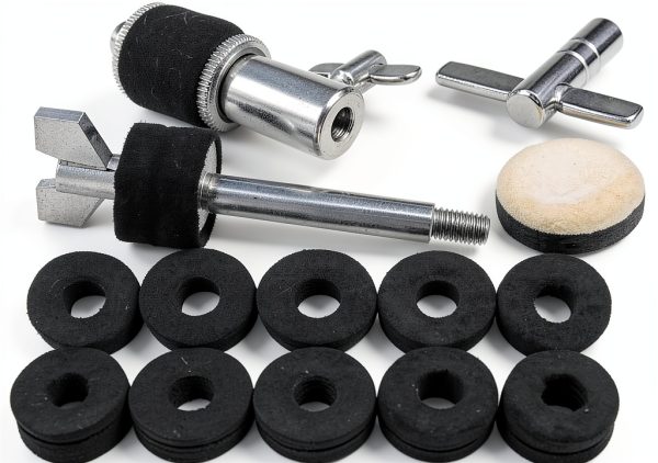 Marching Bass Drum Kit Felt HiHat Mount Set-0