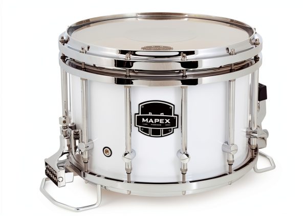 Mapex 14" x 10" Marching Snare Drum - Gloss White-0