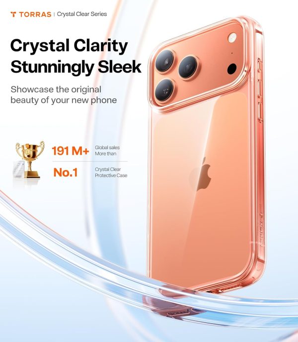 iPhone 17 Pro Crystal Clear Case by TORRAS-1