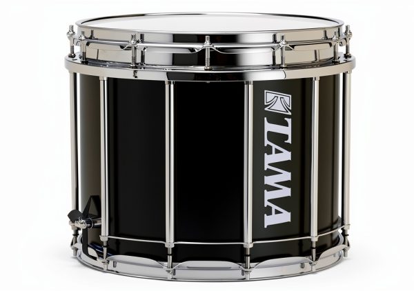 Tama Marching Snare Drum 12x14 Black Birch Steel-0