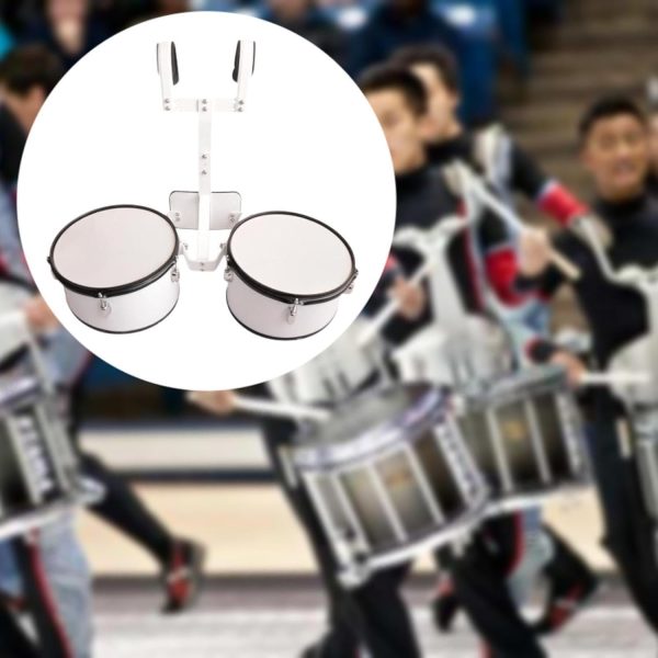 Double Drum Set with Stand for School Band-2