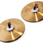 Walfront 14inch Drum Cymbals Alloy Hand Strap-0