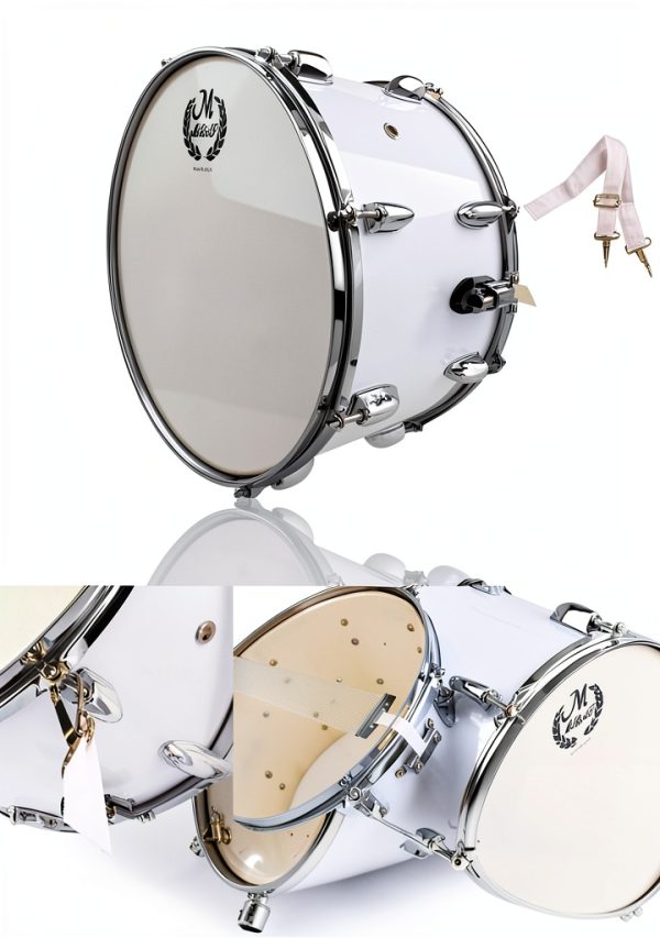 14 inch marching drum MOWEO impact-molded hoops-7