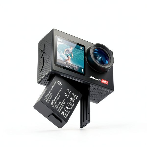 Hiicam Speed 20 4K Action Camera Dual Screens-6