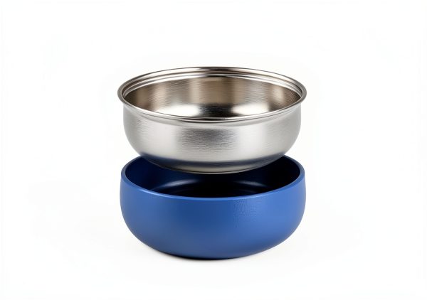 Stainless Steel Kids Bowl OKAY ORANGE 5 Inch Green-2