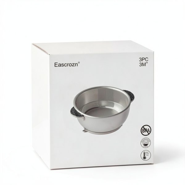 Eascrozn Baby Bowls Silicone Classic Design-6