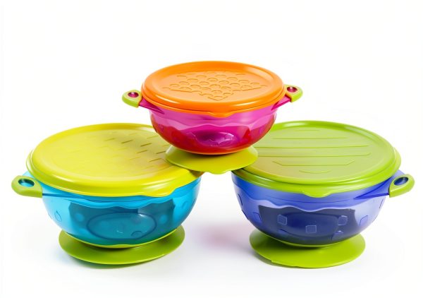 PandaEar Baby Suction Cup Bowls Silicone Classic-1