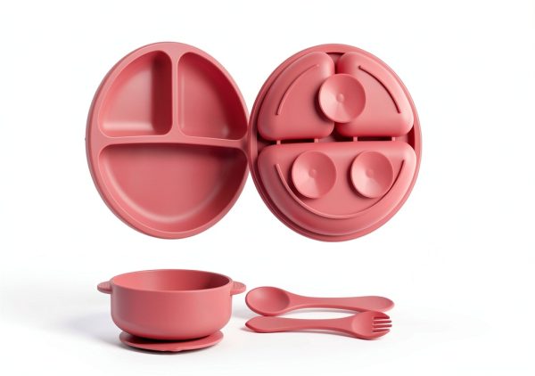 Dandat Silicone Baby Bowls Fashion Style-1