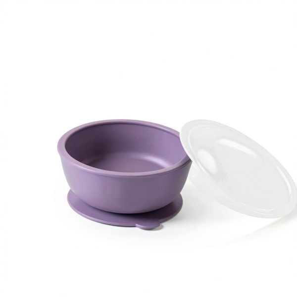 WeeSprout Silicone Suction Toddler Bowl Set 12oz-1