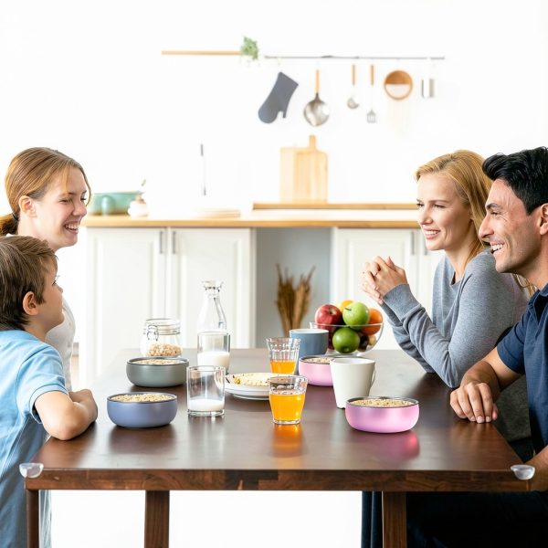 ShineMe Stainless Steel Baby Bowls for Kids-6