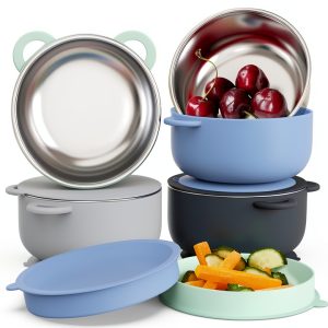 Bakpoco Stainless Steel Baby Bowls-0