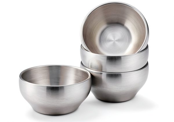 Stainless Steel Kids Bowl LIANYU 12oz Round-0