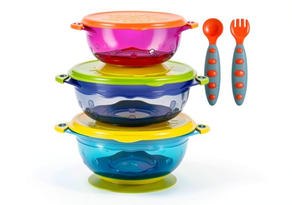 PandaEar Baby Suction Cup Bowls Silicone Classic-0