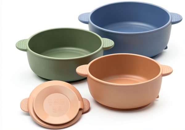 Eascrozn Baby Bowls Silicone Classic Design-0