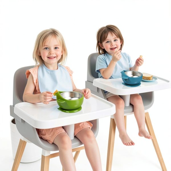 Bantroplis Stainless Steel Toddler Bowls for Baby-5