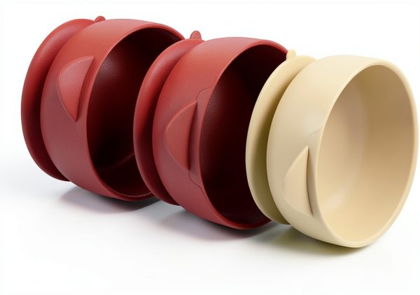 Silicone Baby Bowls PandaEar Classic Suction-2