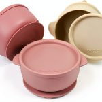 Silicone Baby Bowls PandaEar Classic Suction-0