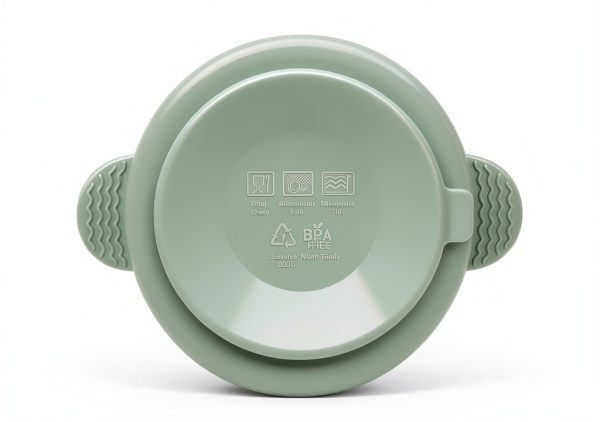 Eascrozn Baby Bowls Silicone Classic Design-5