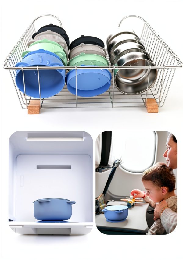 Bakpoco Stainless Steel Baby Bowls-4