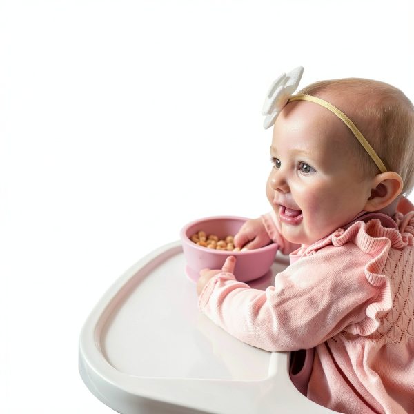 WeeSprout Silicone Suction Toddler Bowl Set 12oz-4