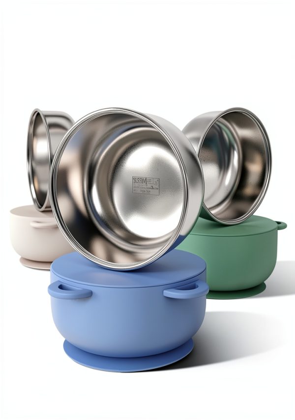 Bakpoco Stainless Steel Baby Bowls-2