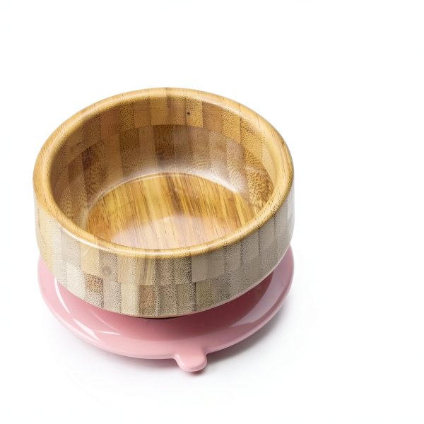 Baby Bamboo Bowls with Suction and Spoon Set by HI BABY-2