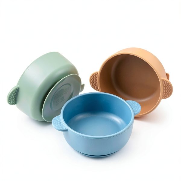 Eascrozn Baby Bowls Silicone Classic Design-1