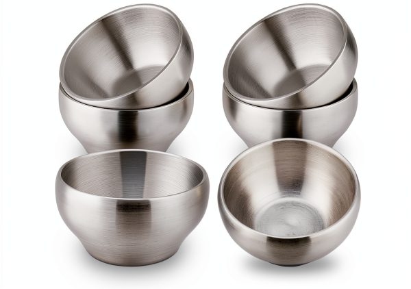 E-far Stainless Steel Toddler Bowls Set-0
