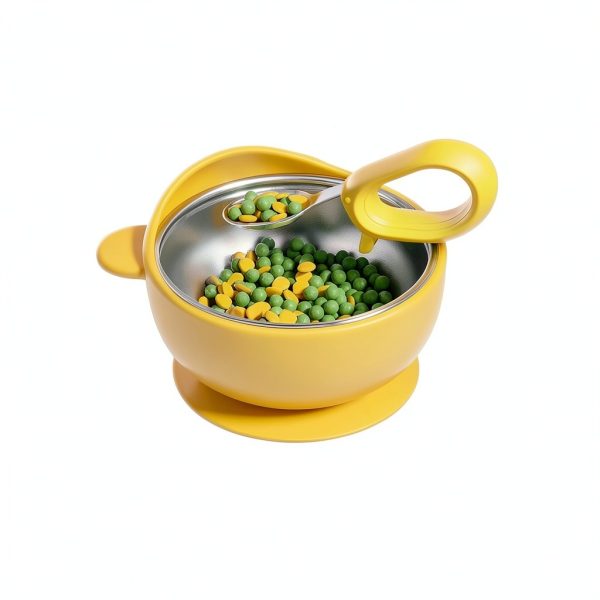 Bantroplis Stainless Steel Toddler Bowls for Baby-4