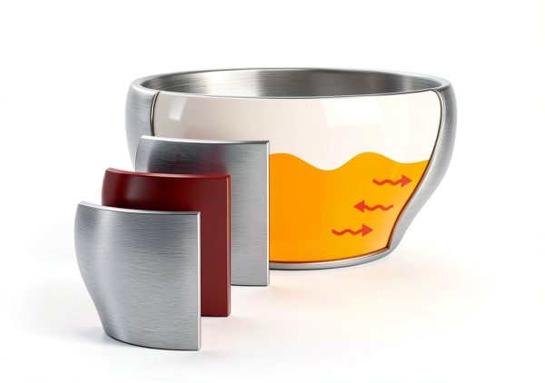 Stainless Steel Kids Bowl LIANYU 12oz Round-2